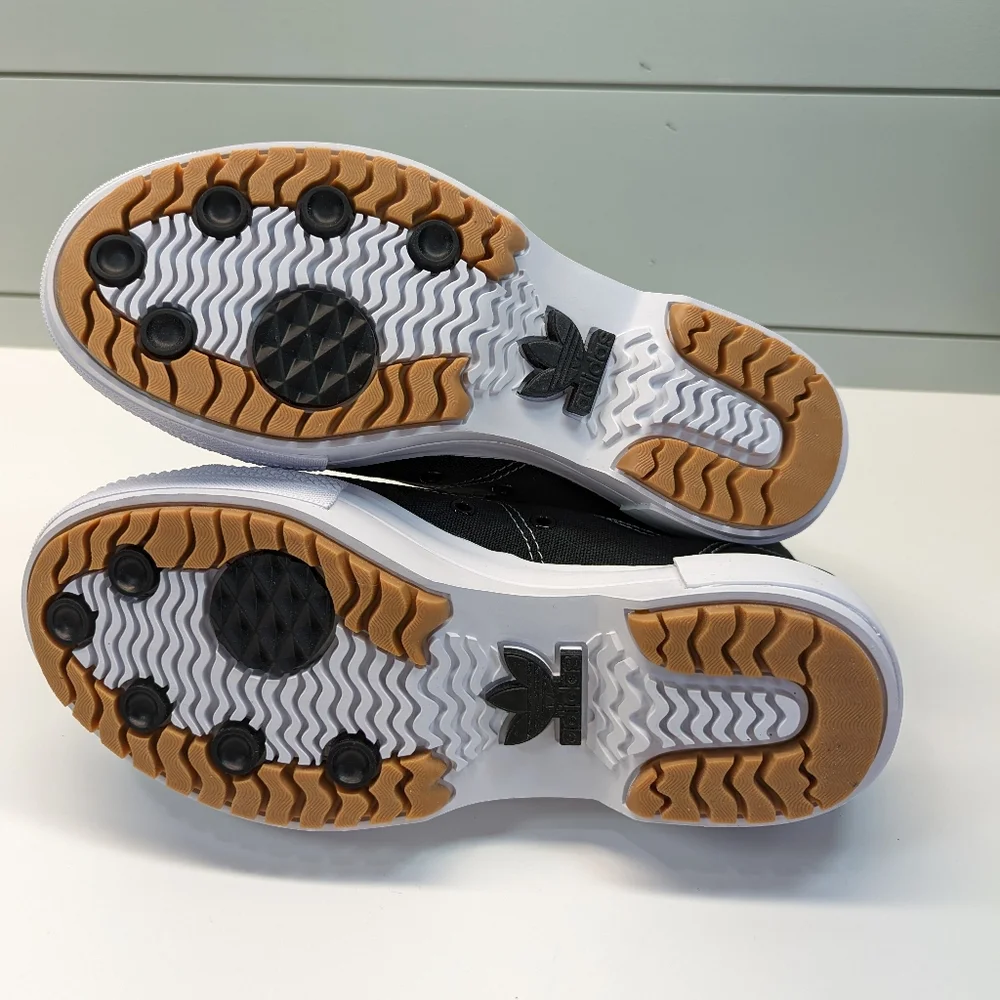 Adidas Nizza Trek Black White Casual Platform Hi Top Canvas Sneakers Women's 7.5 - Picture 8 of 11